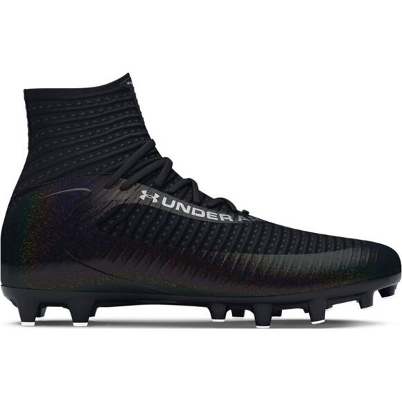 Under Armour Men\'s Highlight MC 2.0 High Top Football Cleats Size 9.5 Black NWOB main image 11